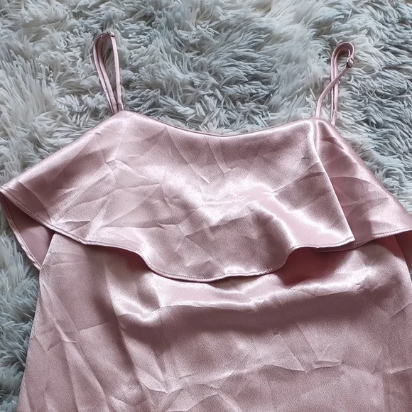 Urban Outfitters Kimchi Blue Rose satin dress - Picture 5 of 11